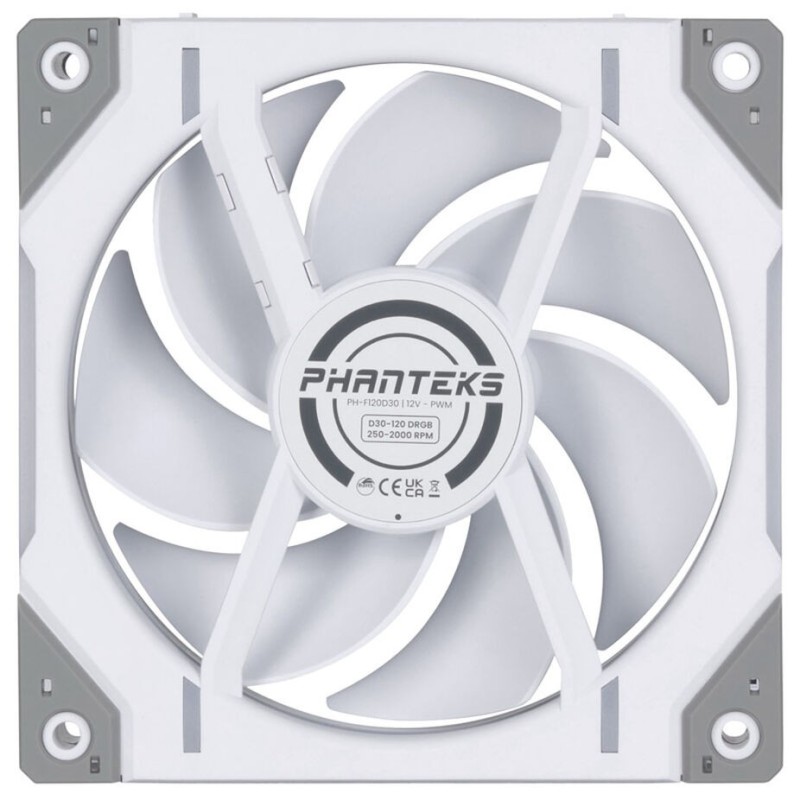 PHANTEKS D30 PWM Regular Airflow D-RGB fan, Triple Pack - 120mm