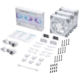 PHANTEKS D30 PWM Regular Airflow D-RGB fan, Triple Pack - 120mm