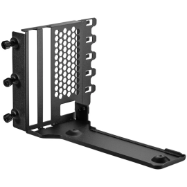 PHANTEKS Vertical GPU Bracket II + PCI-E 4.0 x16 riser ribbon cable, 22 cm - white