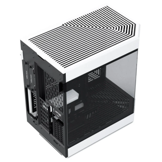 HYTE Y60 Midi Tower kućište za računalo , kaljeno staklo - crno/crveno