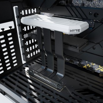 HYTE Y60 Midi Tower kućište za računalo , kaljeno staklo - crno/crveno