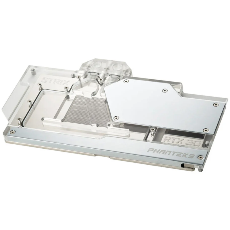 PHANTEKS PC Water Cooler Glacier G30 Strix for ASUS Strix RTX 3080, D-RGB - Chrome