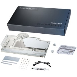PHANTEKS PC Water Cooler Glacier G30 Strix for ASUS Strix RTX 3080, D-RGB - Chrome
