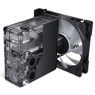 PHANTEKS Glacier EZ-Fit 120RES-DDC Body DDC Reservoir, ARGB - 120mm, Black