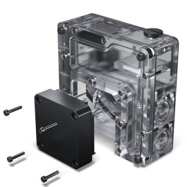PHANTEKS Glacier EZ-Fit 120RES-DDC Body DDC Reservoir, ARGB - 120mm, Black