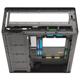 Kućište HAVN HS 420 VGPU, Mid Tower, E-ATX, Kaljeno staklo, PCIe 5.0 Riser kabel