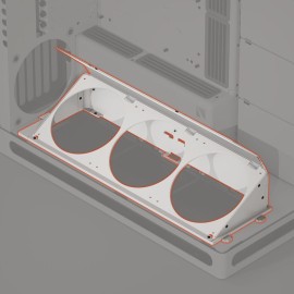 HAVN HS 420 Angled Bottom Fan Bracket