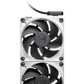 HYTE FP12 THICC Fan - 120mm, triple-pack + Nexus Portal NP50