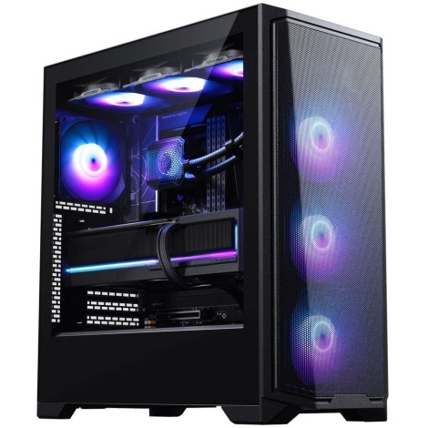 Kućište PHANTEKS Eclipse G370A, Mid Tower, SSI-EEB, RGB, kaljeno staklo - uključujući 3x120 mm Ventilatora