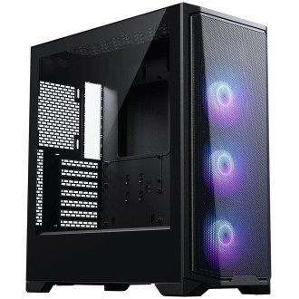 Kućište PHANTEKS Eclipse G370A, Mid Tower, SSI-EEB, RGB, kaljeno staklo - uključujući 3x120 mm Ventilatora