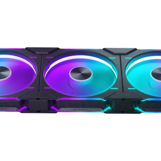 PHANTEKS D30 PWM Reverse Airflow, D-RGB Fan, 140 mm, 3-pack