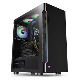 Thermaltake Kućište H200 TG RGB Crna