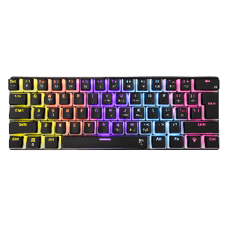 Tipkovnica White Shark GK-2202 ASHIKO-2 Crna / US