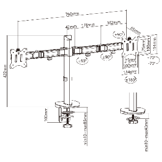 White Shark Stalak Desktop GMS-3205 Amenhotep Ii / 2