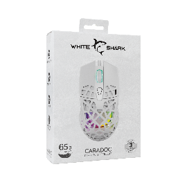 Miš White Shark GM-5018 Caradoc RGB/7200 dpi/Bijeli