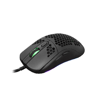 Miš White Shark GM-5007 Galahad / 6.400 DPI - Crni