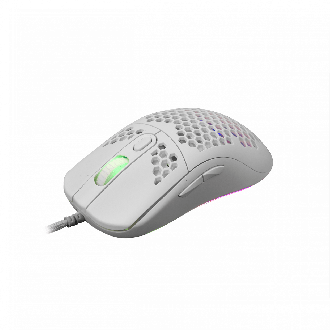 Miš White Shark GM-5007 Galahad / 6.400 DPI - Bijeli