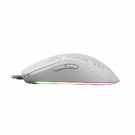 Miš White Shark GM-5007 Galahad / 6.400 DPI - Bijeli