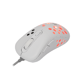 Miš White Shark GM-5013 Azrael / 12.800 DPI - Bijeli