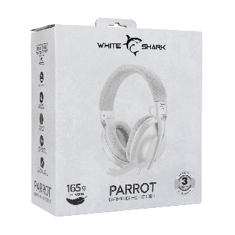 White Shark Headset GH-2440 Parrot Bijele