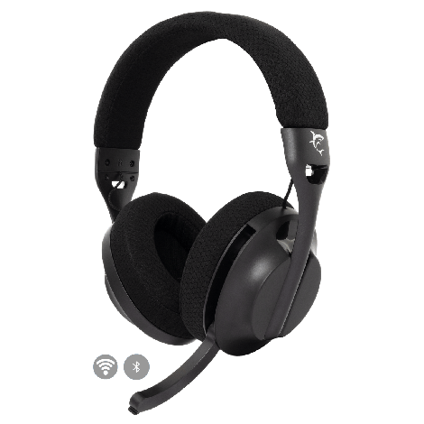 White Shark Headset WGH-2441 Falcon Black - Wireless