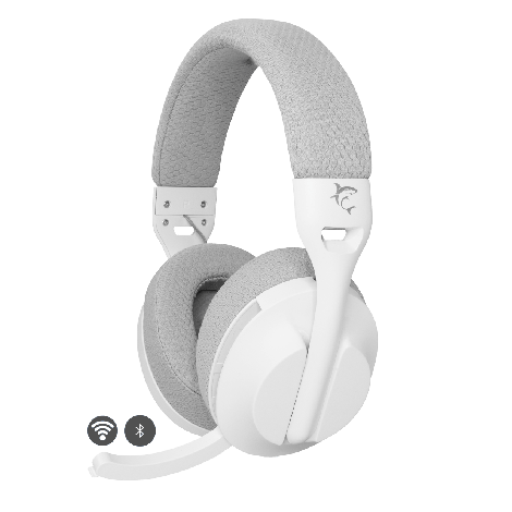 White Shark Headset WGH-2441 Falcon White/Grey -