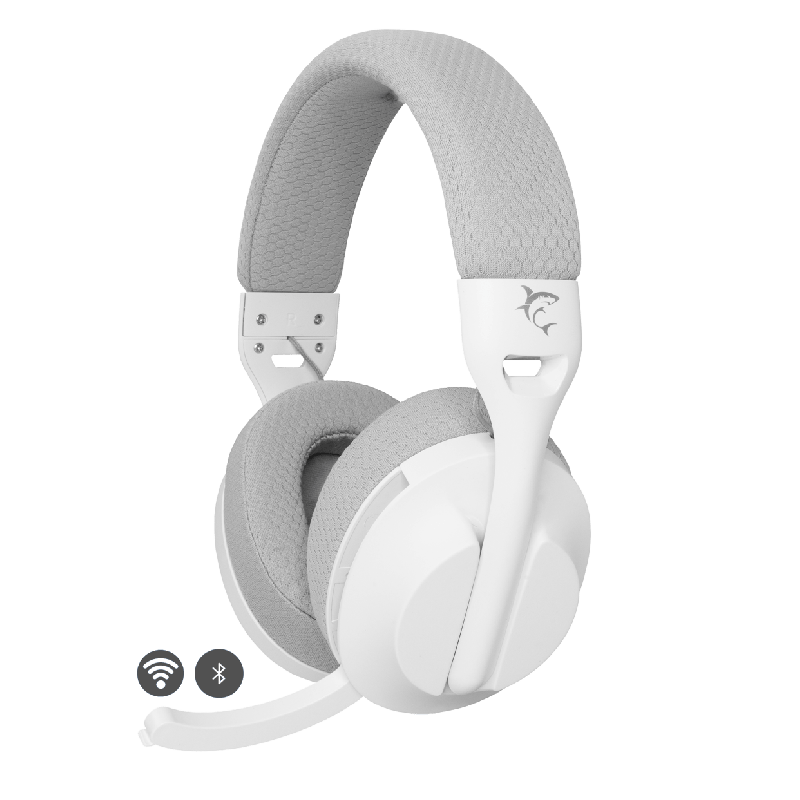 White Shark Headset WGH-2441 Falcon White/Grey -