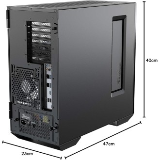 Seasonic SYNCRO Q704 PC Case, Mid Tower + SYNCRO DPC-650 Gold Power Supply