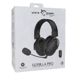 White Shark Pl Headset WGH-2443 Gorilla Pro Crne -