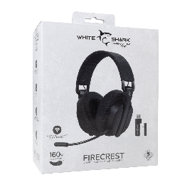White Shark Pl Headset WGH-2444 Firecrest / Crne -