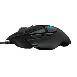 Miš Logitech G502 Hero, žičani, gaming, 25600DPI, HERO senzor, RGB, crni