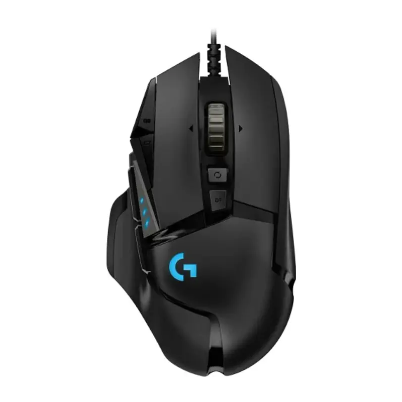 Miš Logitech G502 Hero, žičani, gaming, 25600DPI, HERO senzor, RGB, crni