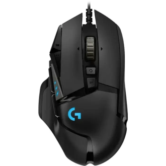 Miš Logitech G502 Hero, žičani, gaming, 25600DPI, HERO senzor, RGB, crni