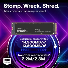 kopija od Crucial T710 2TB PCIe Gen5 NVMe® 2280 M.2 SSD