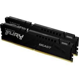 Kingston Technology FURY Beast 32GB 5600MT/s DDR5 CL36 DIMM (Set of 2) Black - KF556C36BBEK2-32