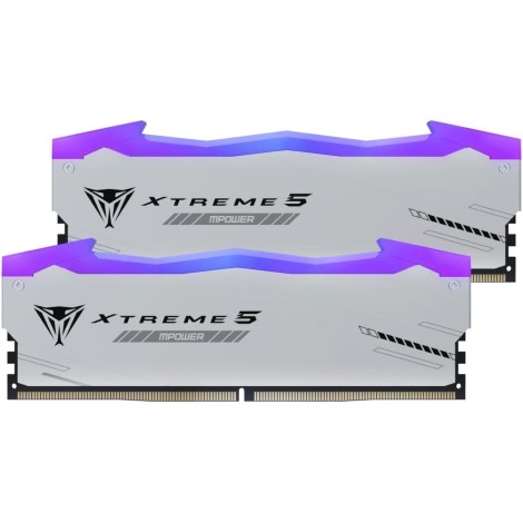 Patriot Viper Xtreme 5 MPOWER DDR5 RGB RAM 48GB (2X24GB) 6000MT/s CL30 UDIMM  - PVXR548G60C30KM