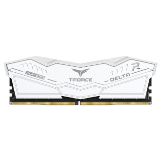 TEAMGROUP T-Force Delta RGB DDR5 Ram 32GB Kit (2x16GB) 7200MHz (PC5-57600) CL34 Desktop Memory White - FF4D532G7200HC34ADC01