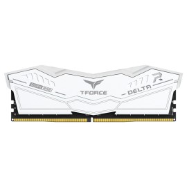TEAMGROUP T-Force Delta RGB DDR5 Ram 32GB Kit (2x16GB) 7200MHz (PC5-57600) CL34 Desktop Memory White - FF4D532G7200HC34ADC01