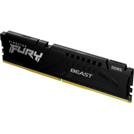 Kingston FURY Beast Black DDR5 16GB 6000MHz Memory PC-48000 Single Module AMD EXPO and Intel XMP KF560C30BBE-16