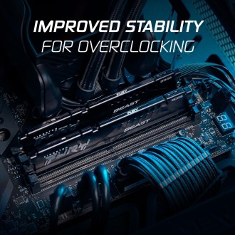 Kingston FURY Beast Black DDR5 16GB 6000MHz Memory PC-48000 Single Module AMD EXPO and Intel XMP KF560C30BBE-16