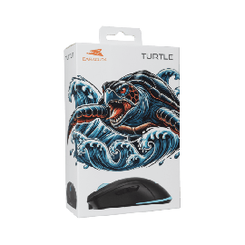 Miš Baracuda BGM-121 Turtle Crni / 3200 DPI / Wireless