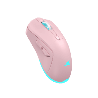 Miš Baracuda BGM-124 Turtle Roza / 3200 DPI / Wireless