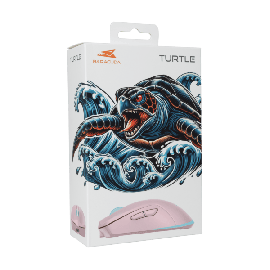 Miš Baracuda BGM-124 Turtle Roza / 3200 DPI / Wireless