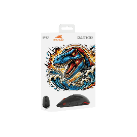 Miš Baracuda BGM-051 Raptor Crni / 6400 DPI