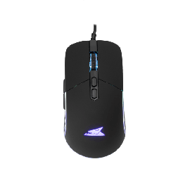 Miš Baracuda BGM-011 Nautilus Crni RGB / 12.800 DPI