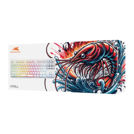 Tipkovnica Baracuda BGK-01124 Krill Bijela / US