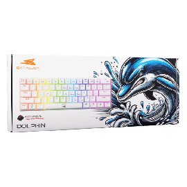 Tipkovnica Baracuda BGK-03211 Dolphin Bijela-Mehanicka