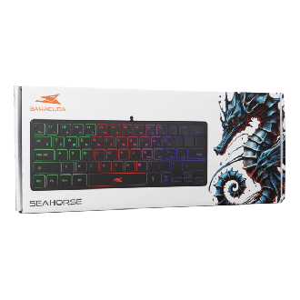 Tipkovnica Baracuda BGK-04141 Seahorse Crna / US