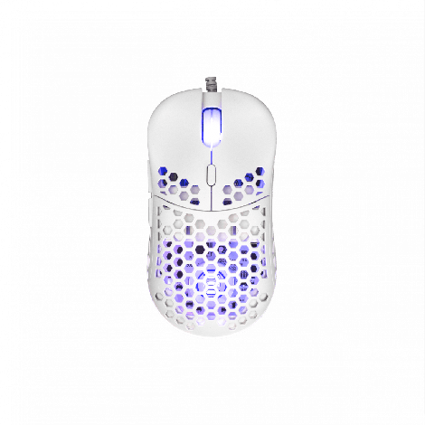 White Shark Pl Miš ESL-M4 Naginata Bijeli