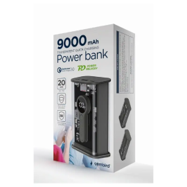Gembird Prijenosna Baterija - Power Bank QC3.0 9000mAh